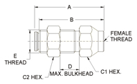 Female Bulkhead